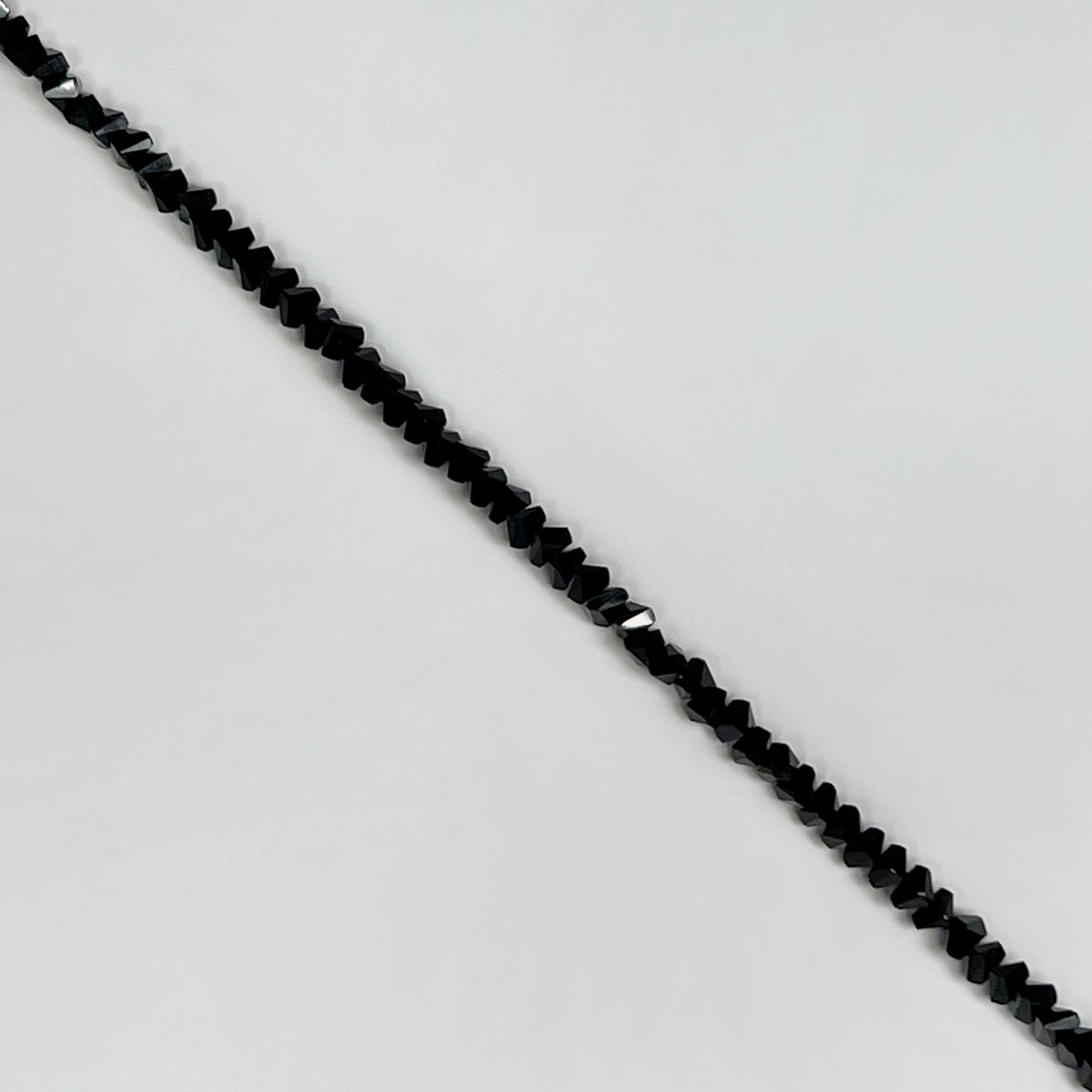 necklace, beaded necklace, stainless steel necklace, hypoallergenic jewelry,
gift for her, beaded chocker, choker dainty, black choker, black beaded choker necklace