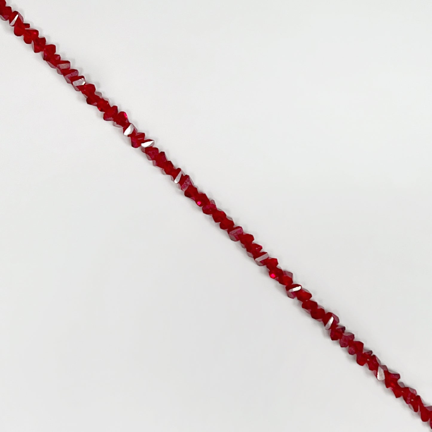 necklace, beaded necklace, stainless steel necklace, hypoallergenic jewelry,
gift for her, beaded chocker, choker dainty, red choker